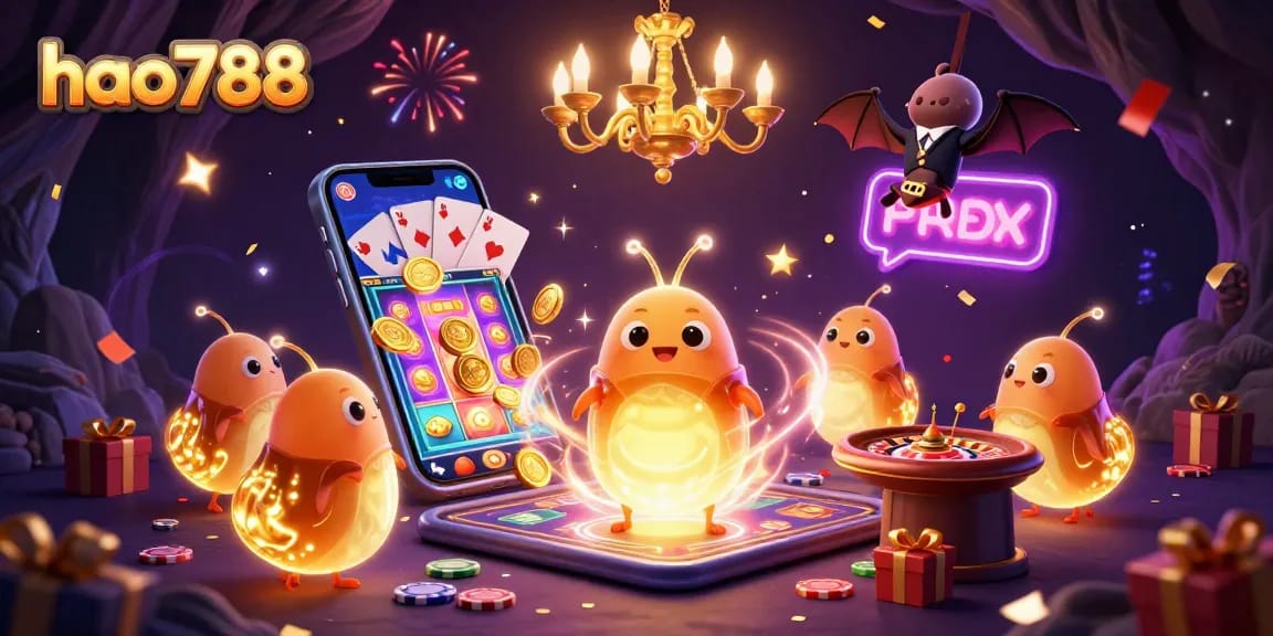 Menggali slot game menarik di HAO788 dengan glowworms yang menerangi kasino