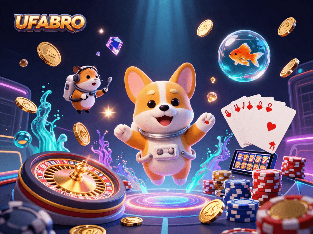 Win big with UFABRO, where the 3D casino comes to life with vibrant elements and fun!