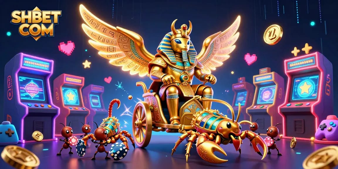 Engage with thrilling gameplay at SHBET COM with a vibrant casino scene filled with action.