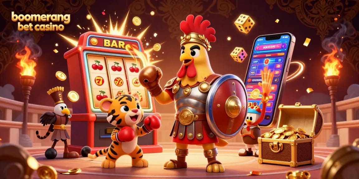 Uživajte v boomerang bet casino z vrhunsko vizualizacijo igralniških elementov.