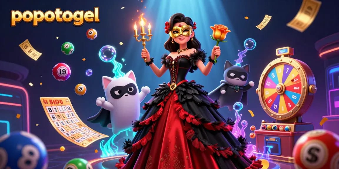 Experience the exhilaration of popotogel with dynamic lottery elements and vibrant gaming visuals.