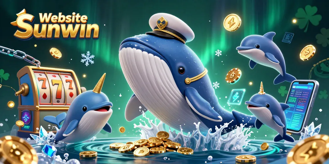 Experience thrilling wins at Website Sunwin with a vibrant representation of casino fun featuring whimsical characters and game elements.