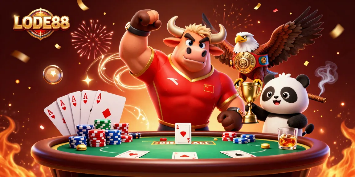 Celebrate big wins at LODE88 with our virtual casino featuring vibrant 3D characters and rich game elements.