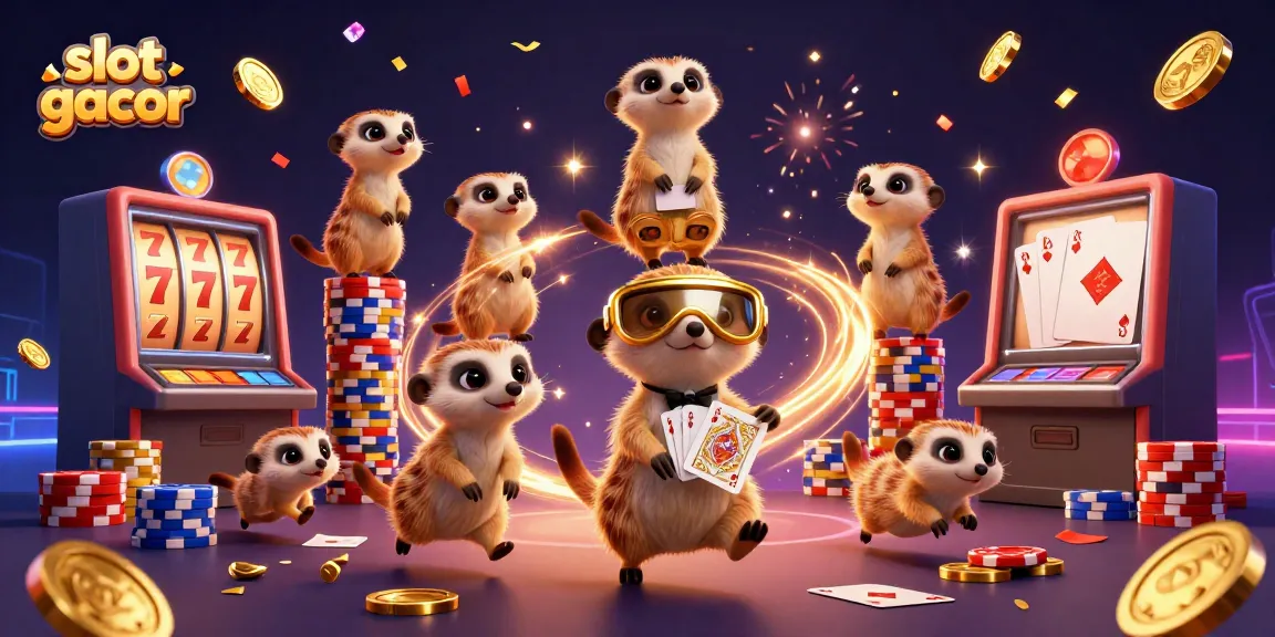 Meraih jackpot permainan slot gacor melalui kasino yang dikelola koloni meerkat yang hebat