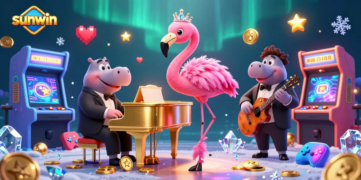 Experience exciting gameplay at Sunwin with vibrant casino elements and engaging characters.