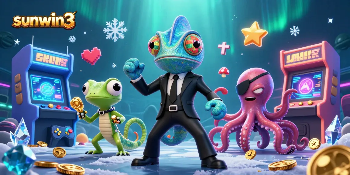 Engage with sunwin3 in this vibrant 3D casino world full of action, gadgets, and game elements.