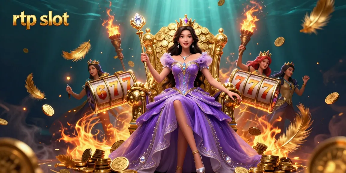 Spin the rtp slot and win big in an energetic casino scene featuring stunning characters and vibrant visuals.