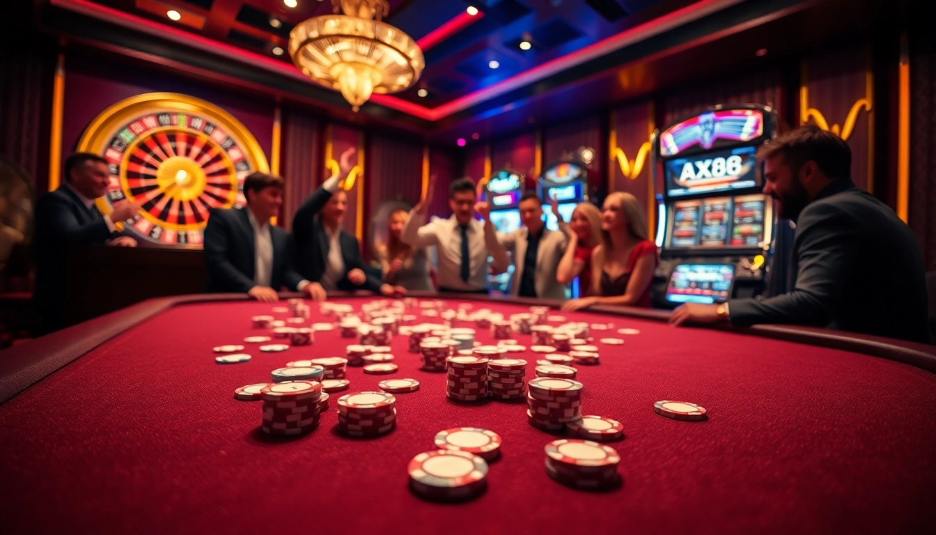 Experience thrilling casino excitement at https://ax88.com.de/ with vibrant games and winning moments.
