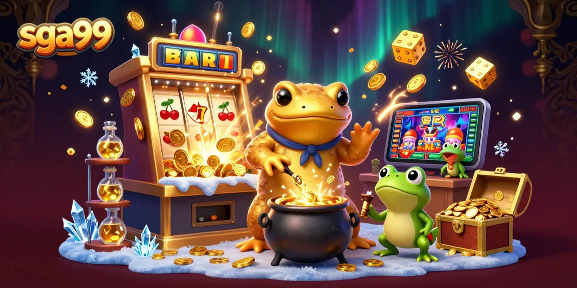 Experience the thrilling magic of sga99 with golden characters and exciting jackpots exploding everywhere!