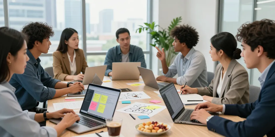 Kolaborasi di ruang kantor modern untuk memperkuat jaringan bisnis balak66 dengan tim profesional.