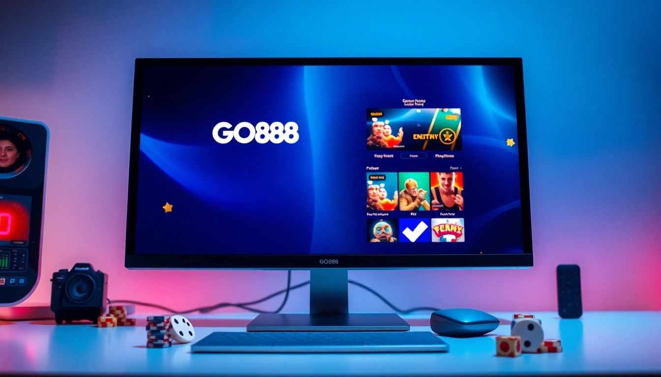 Experience the excitement of online gaming with https://go88.limited, showcasing vibrant gaming interfaces and user-friendly designs.