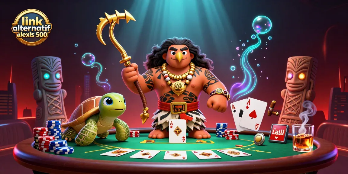Engage in thrilling gameplay with the link alternatif alexis 500 featuring vibrant poker elements.