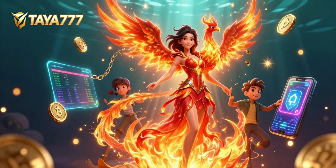 Experience thrilling gameplay at TAYA777 with vibrant casino elements and an engaging atmosphere.