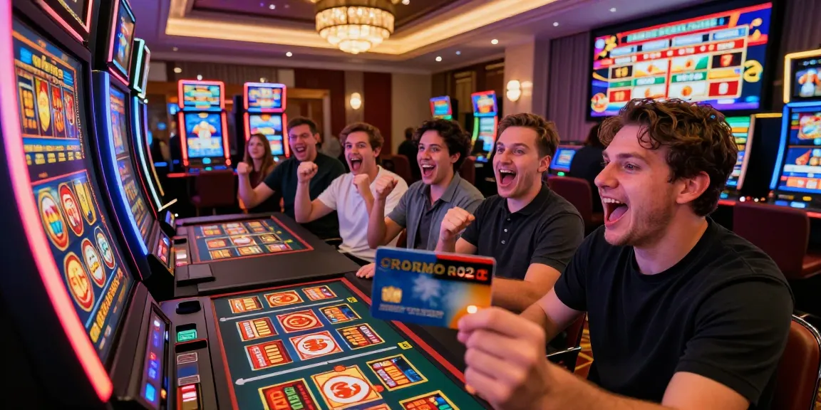 Engaged players at credit card casinos at https://dea.org.uk using Mastercard, enjoying exciting gaming experiences with vibrant atmosphere.