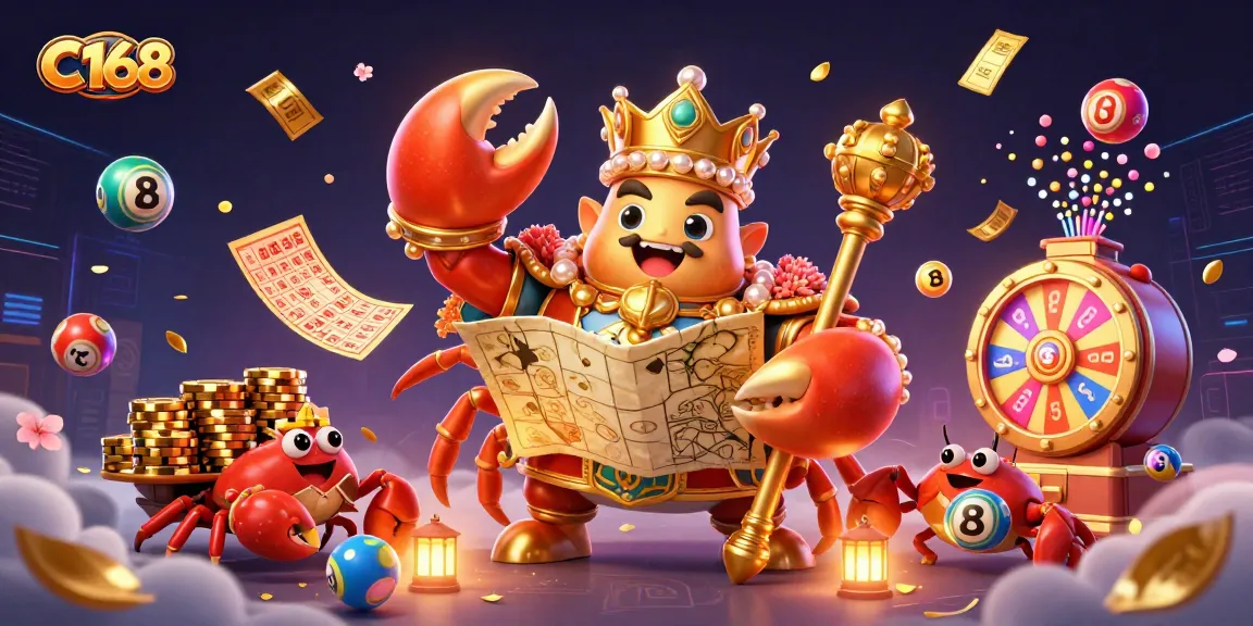 Experience exciting gameplay at C168 with vibrant characters and thrilling casino elements.
