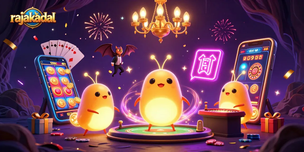 RAJAKADAL memberikan pengalaman bermain kasino terbaik dengan iluminasi canggih dari karakter glowworm.