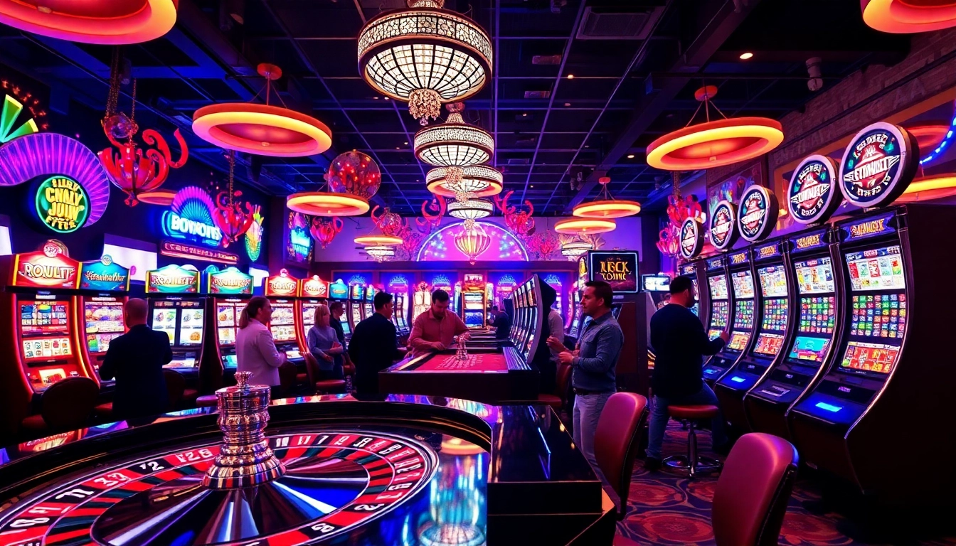 Menangkan taruhan di kasino bbni4d dengan mesin slot dan meja roulette yang berkilau.