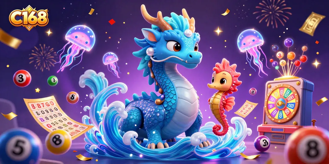 C168 enhances gaming excitement with vibrant games and dynamic illustrations featuring lucky elements and rich visuals.
