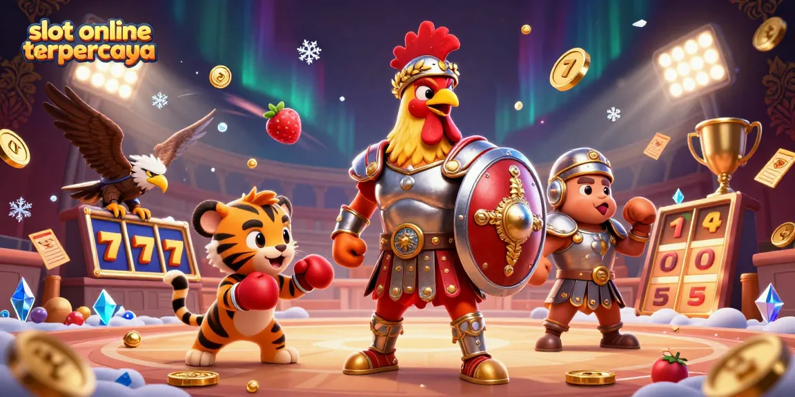 Play exciting games on a slot online terpercaya platform with vibrant symbols and dynamic action.