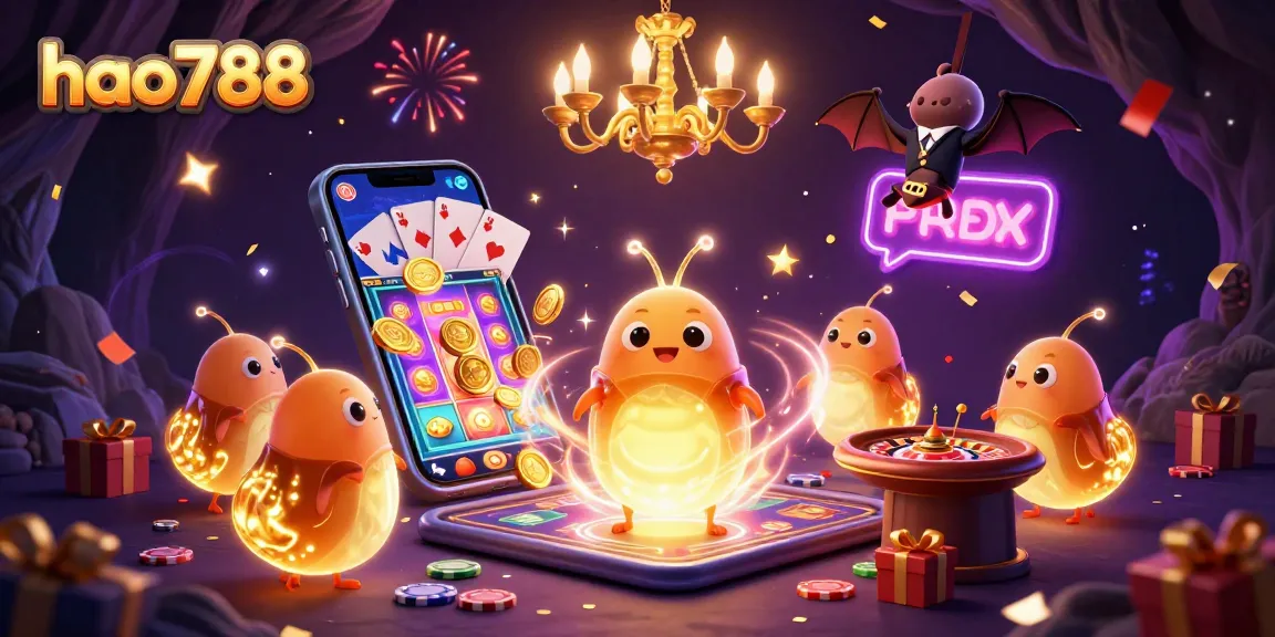 Menggali slot game menarik di HAO788 dengan glowworms yang menerangi kasino