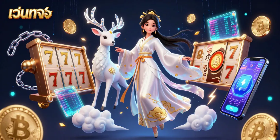 เข้าร่วมกับการเล่นสล็อตเว็บตรงที่มีภาพสวยงามและองค์ประกอบคริปโตที่เปลี่ยนแปลงได้