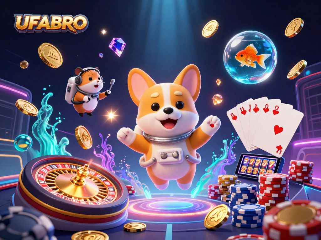 Win big with UFABRO, where the 3D casino comes to life with vibrant elements and fun!