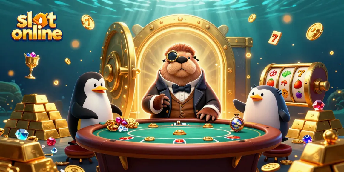 Experience fun gaming adventures with slot online in a vibrant underwater scene.