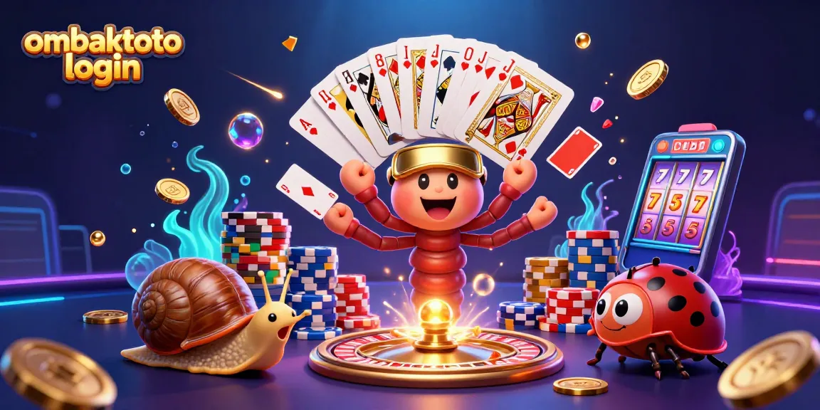 Experience thrilling ombaktoto login with dynamic casino characters and vibrant gameplay elements!