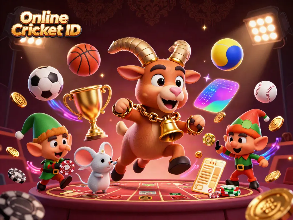 Engage in thrilling betting experiences with Online Cricket ID at a lively holiday-horror casino.