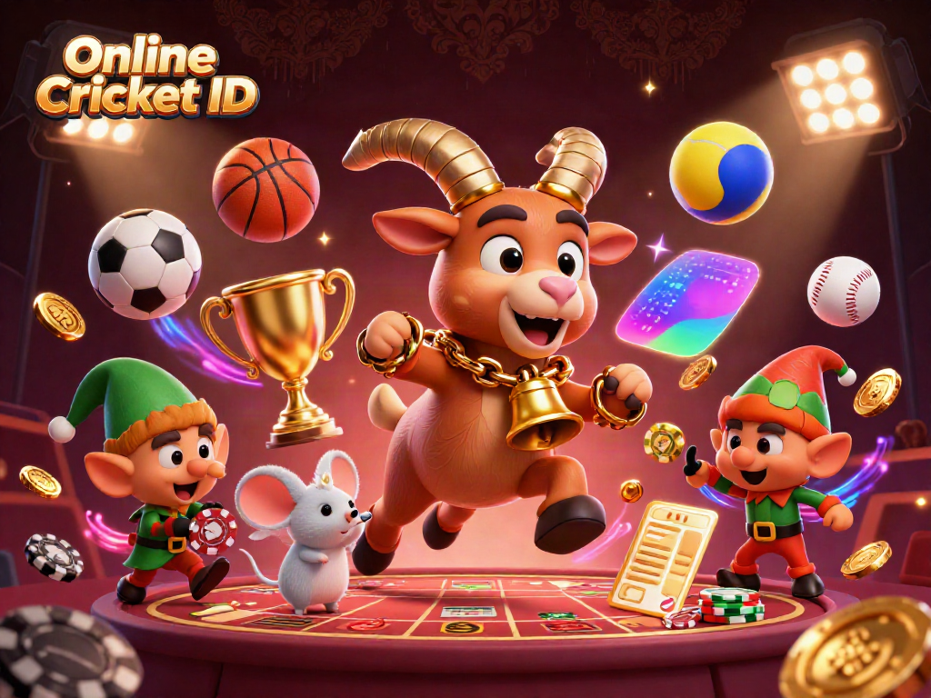 Engage in thrilling betting experiences with Online Cricket ID at a lively holiday-horror casino.