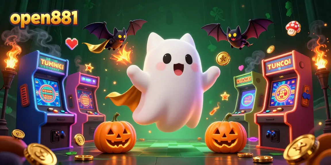 Engage with thrilling casino adventures at open881 featuring a ghost cat and exciting gaming elements.