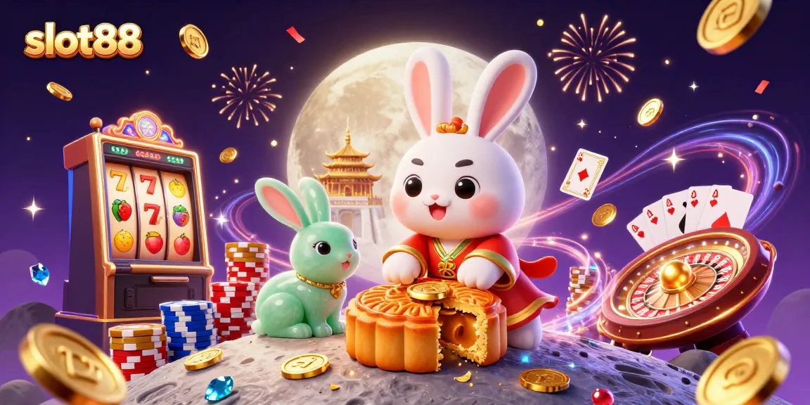 Slot88 menjadi pusat permainan dengan simbol keberuntungan dan peluang jackpot menggiurkan.