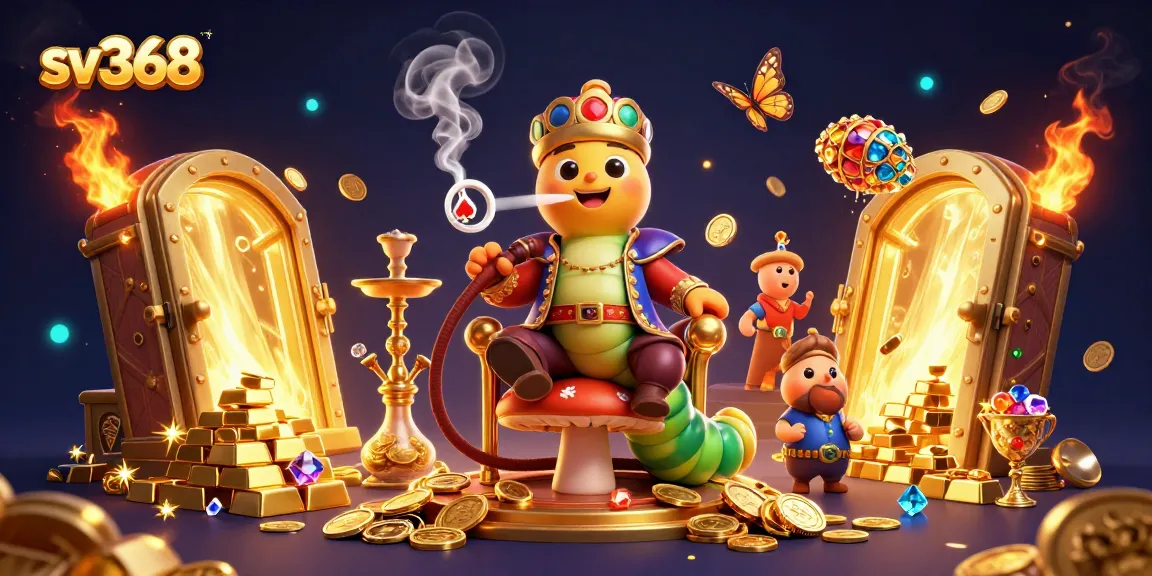 Experience thrilling gambling action at sv368 with poker symbols and dazzling treasures.