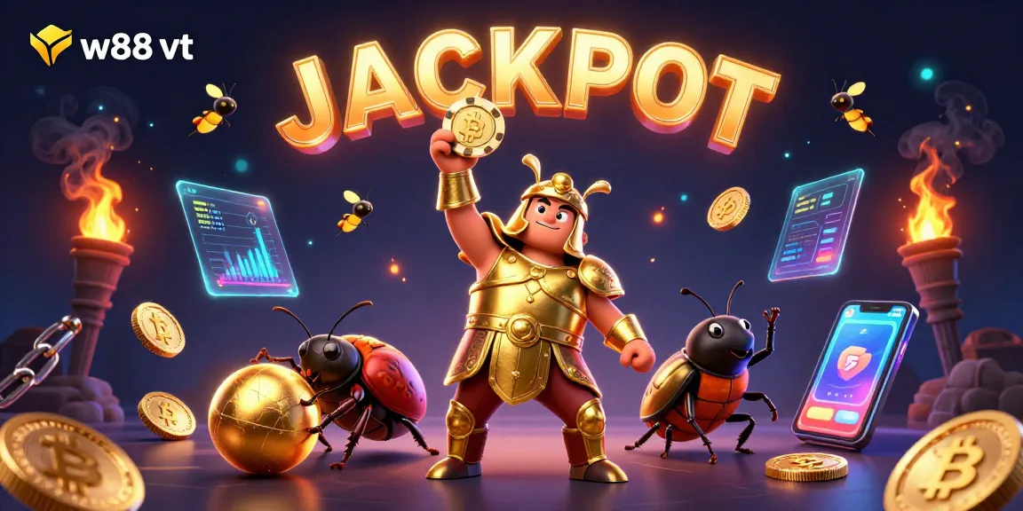 Cá cược với w88 vt: Khám phá trò chơi jackpot đầy hấp dẫn và thú vị.