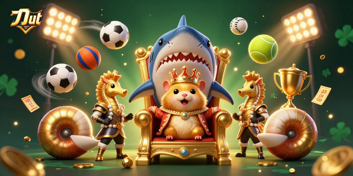 Bet on แทงบอล with dynamic sports elements and a vibrant, engaging casino scene.