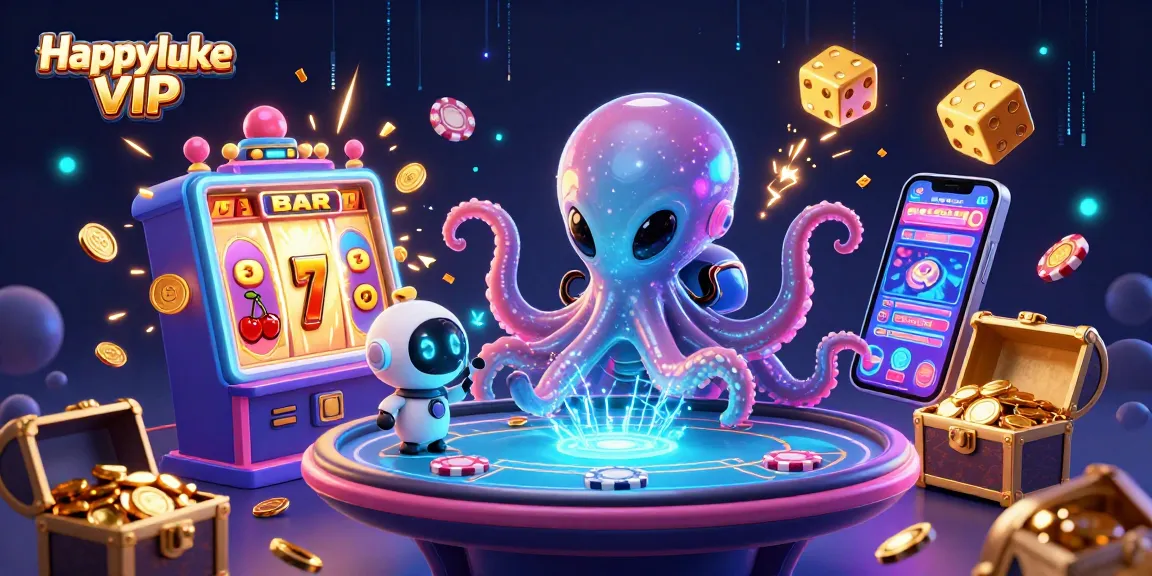 เล่นเกมสล็อตกับ Happyluke VIP พร้อมการ์ตูนต่างดาวและแจ็คพอตระเบิด!