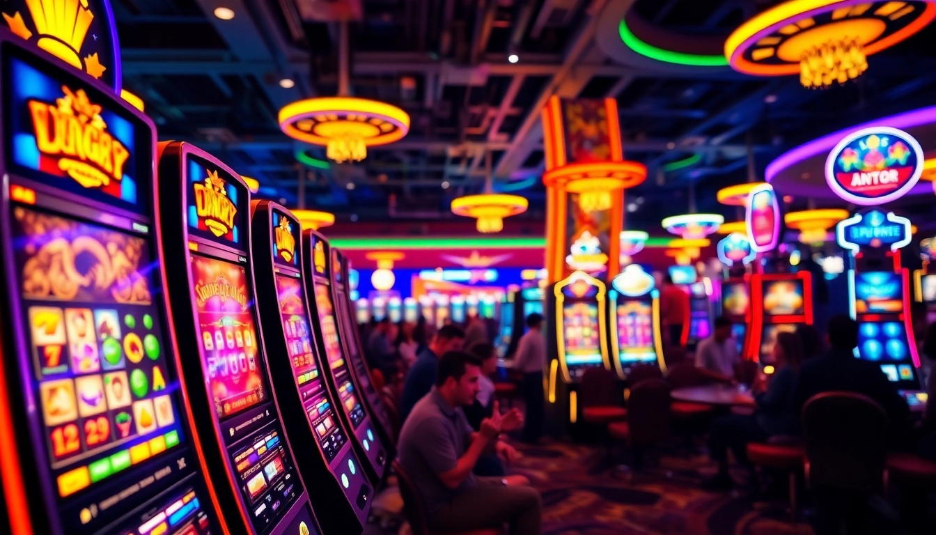 Memenangkan permainan slot gacor di mesin slot yang berkilau dan penuh warna.