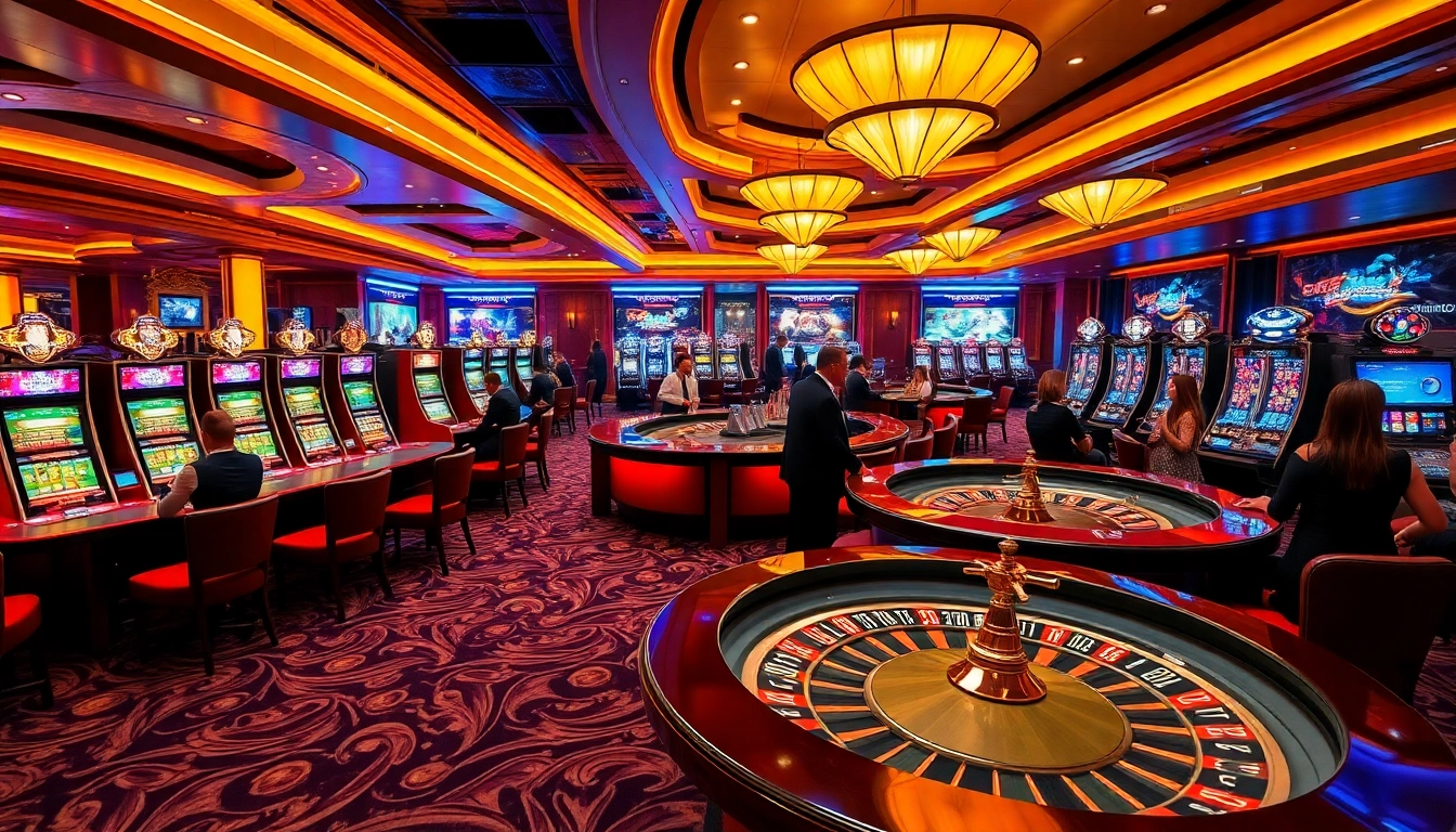 Experience thrilling gameplay at https://thabet77.sa.com/ with vibrant casino tables and slot machines.