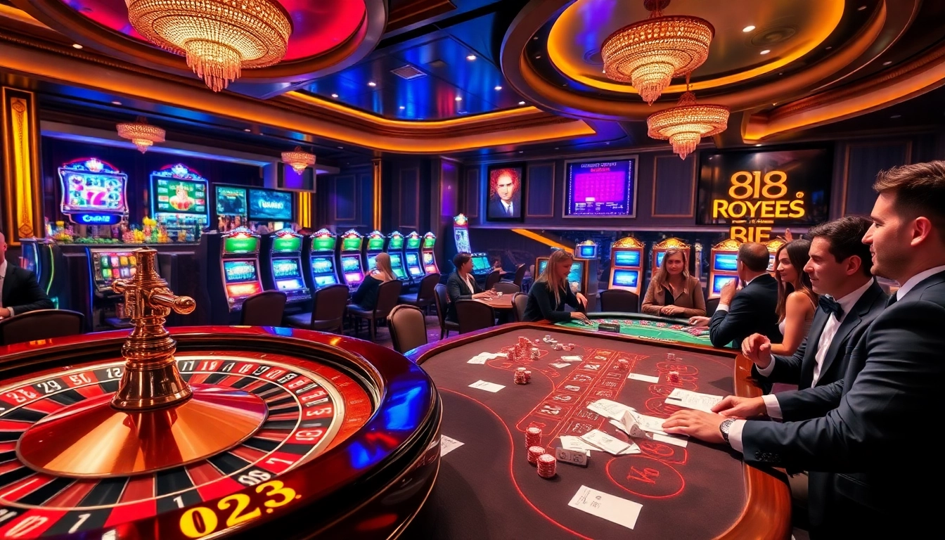 Experience the excitement of jun88.rodeo with vibrant casino games, tables, and eager players.