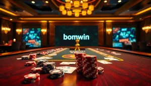 Experience the excitement of Đăng nhập bomwin at a vibrant online casino table.