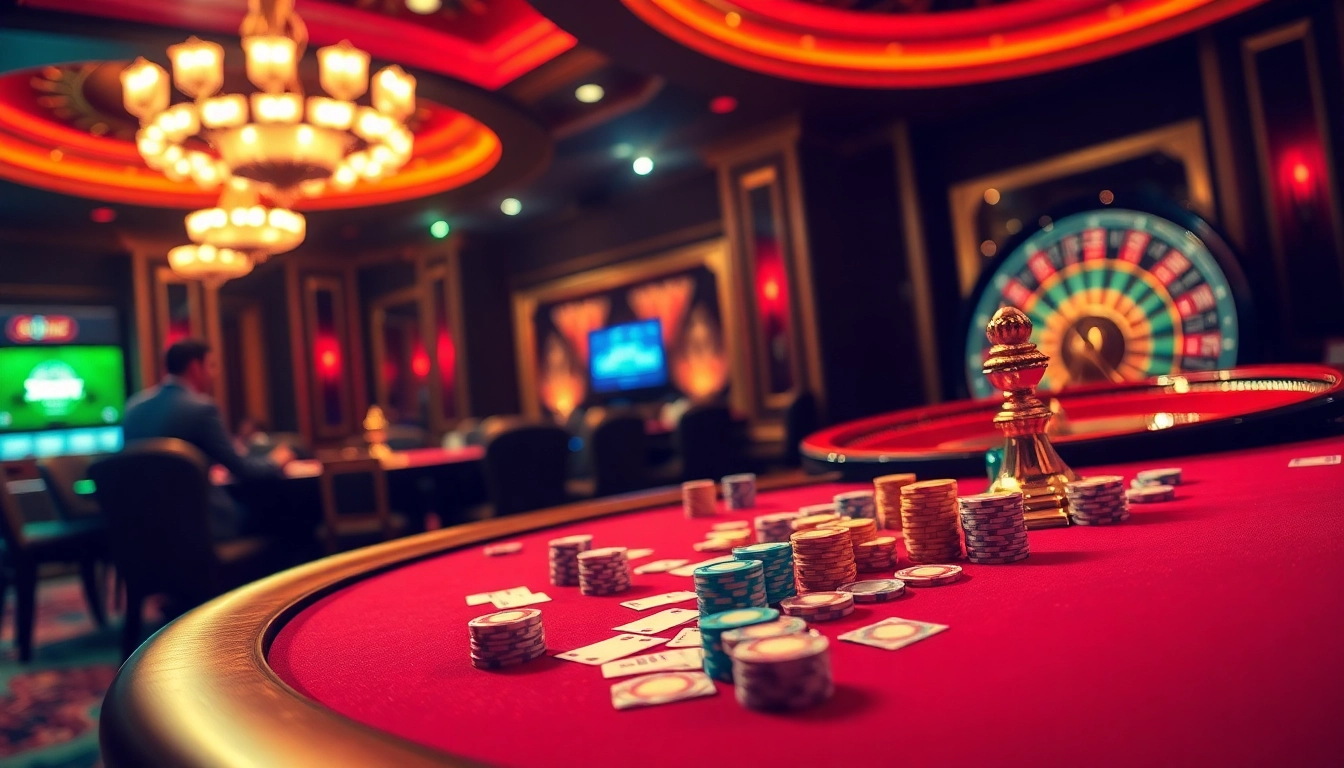 Experience high-stakes gaming with Daftar Modal138 at a luxurious poker table filled with action and excitement.