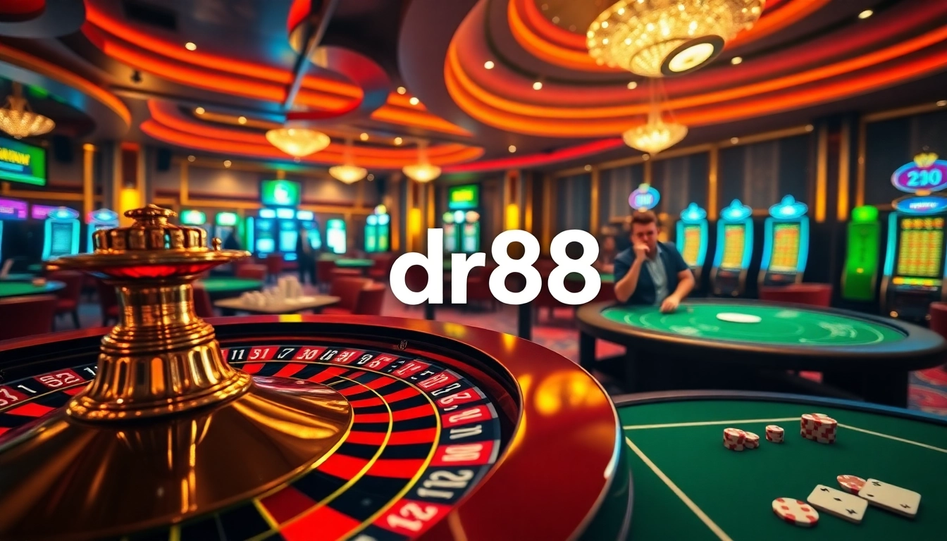 Experience the excitement of gambling at DR88 casino with thrilling games and luxurious ambiance.