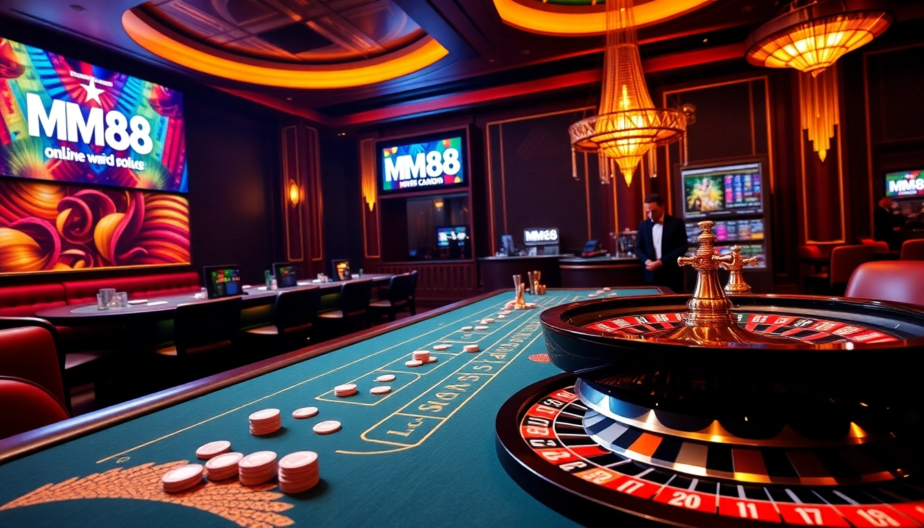 Experience MM88 thrilling atmosphere with professional dealers and exciting gaming.