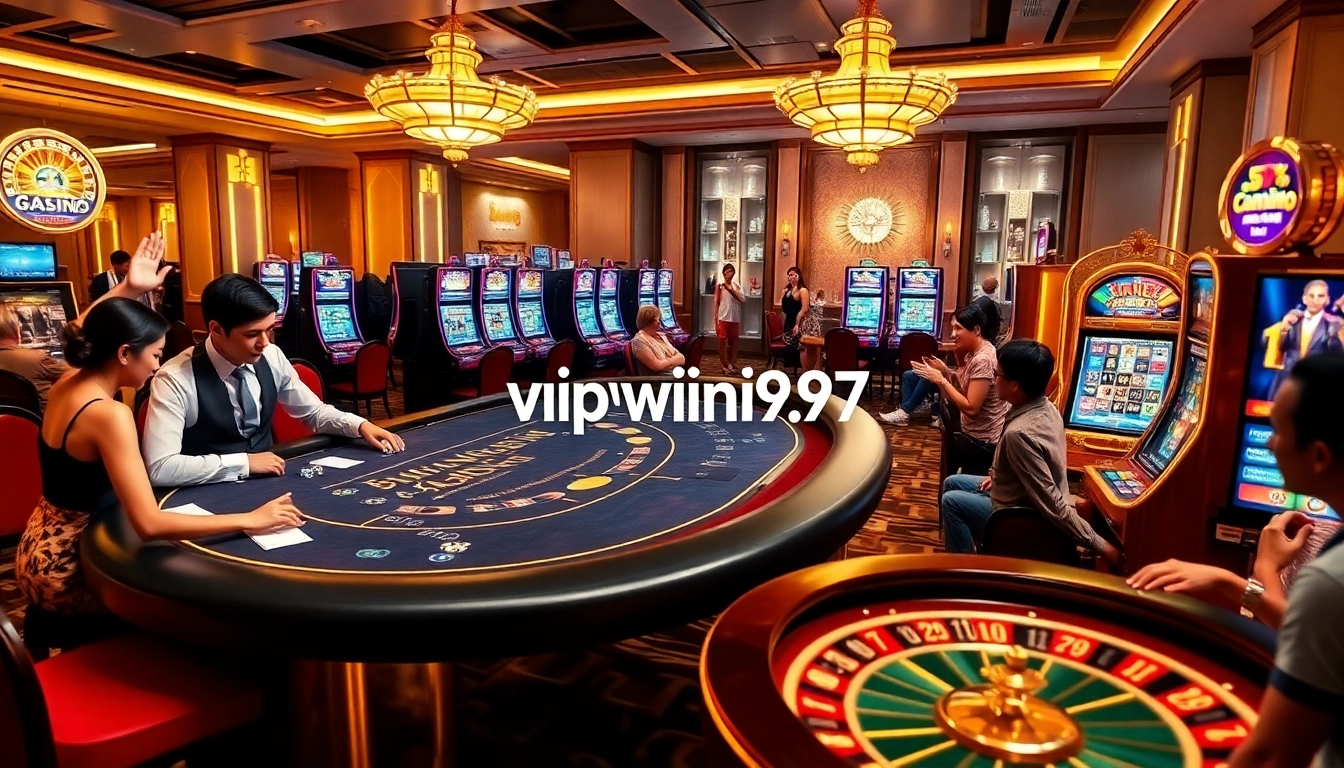 Experience the excitement of online gambling on vipwin79.net with vibrant casino games and players.