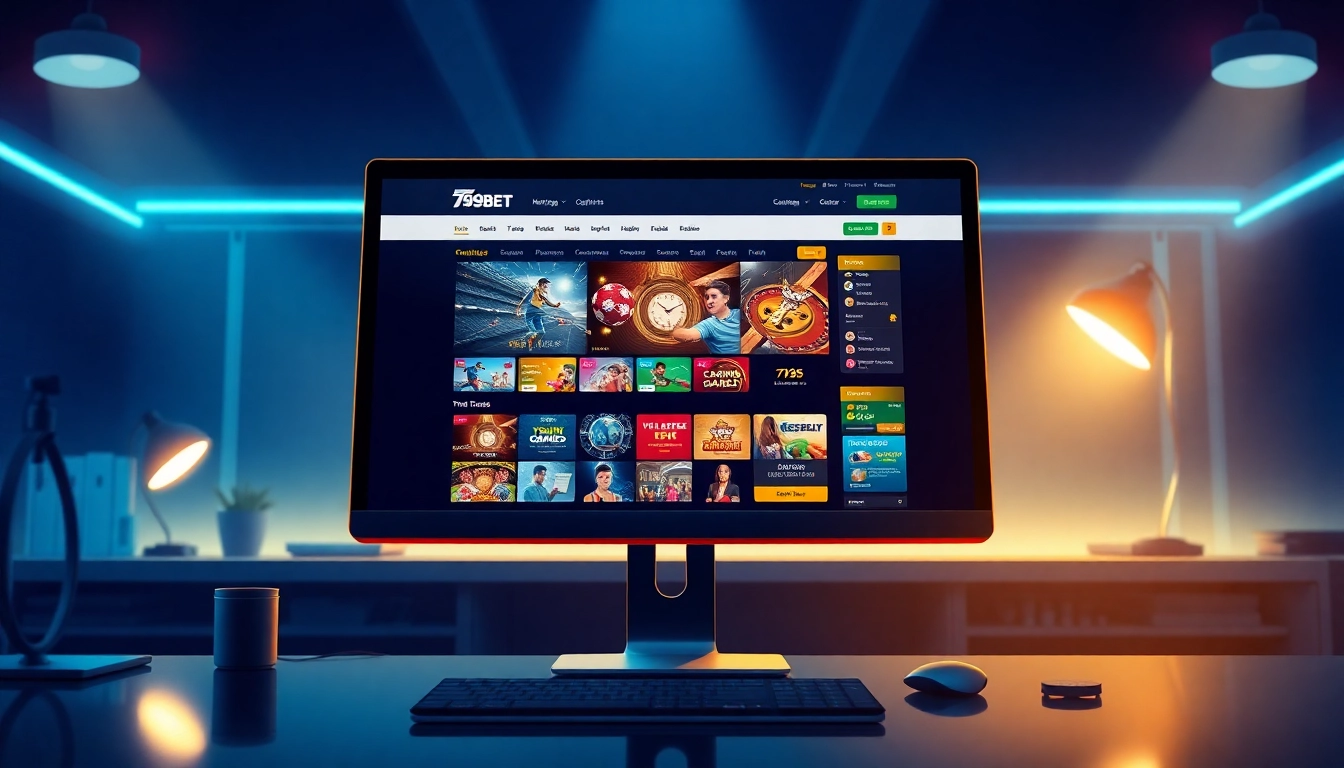Dynamic betting platform interface featuring 789BET, showcasing vibrant games and user-friendly design.