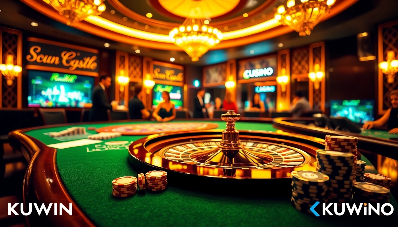 Experience exciting gameplay and winning strategies at https://kuwinblog.com/ with engaged players at a stylish casino.